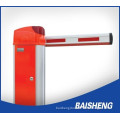 Boom barrier with LED light, Arm with red rubber , Automatic parking lot barrier